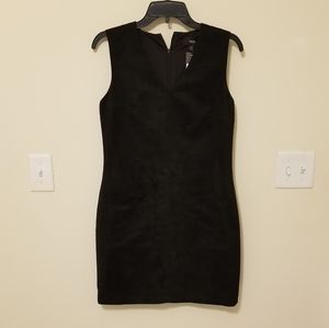 Mossimo black suede dress
